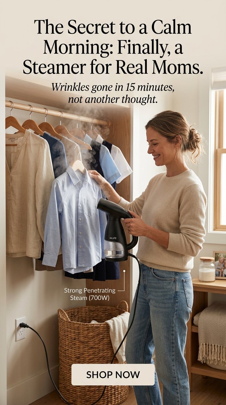 HiLIFE Portable Clothes Steamer 700W
