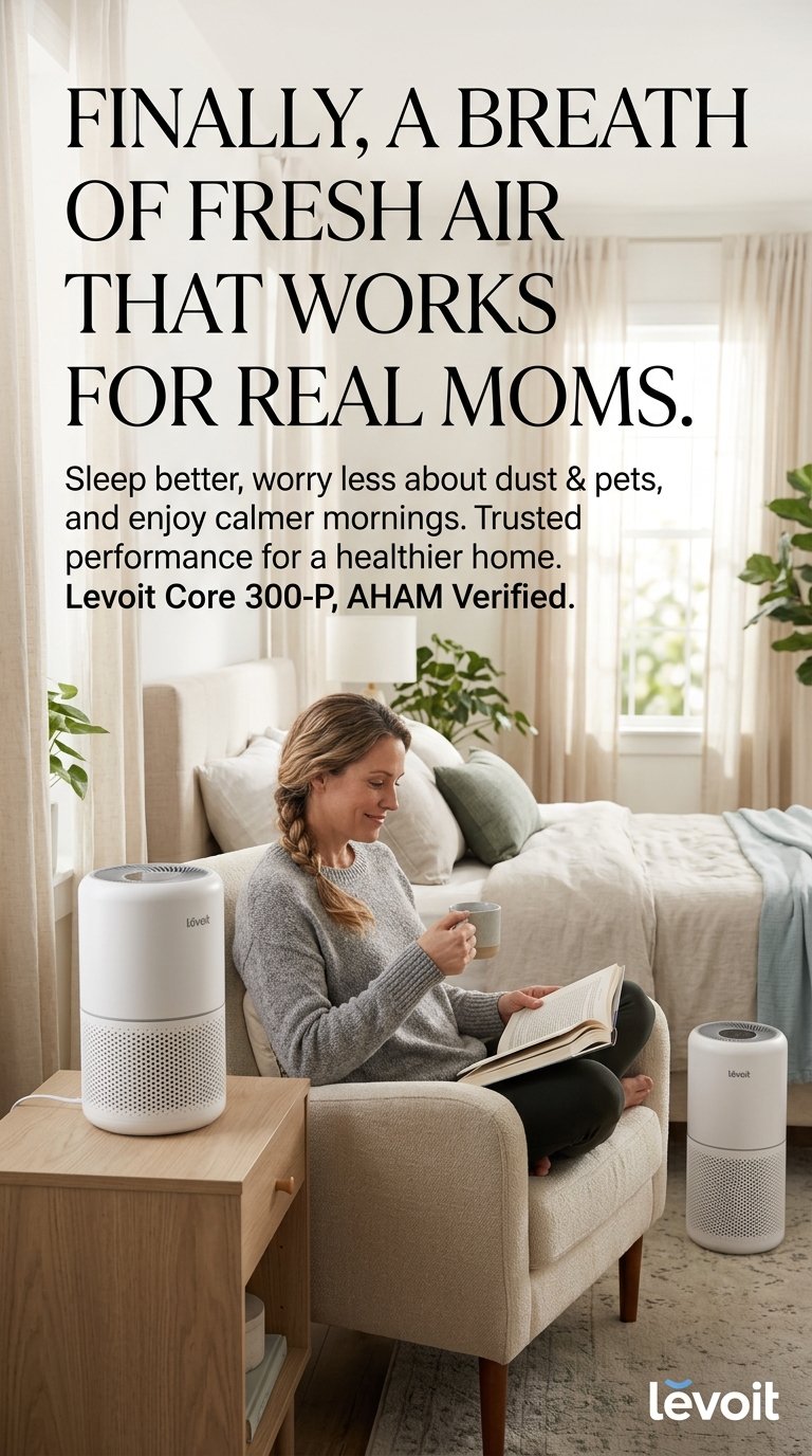 LEVOIT EverestAir Air Purifier 1073 sq ft
